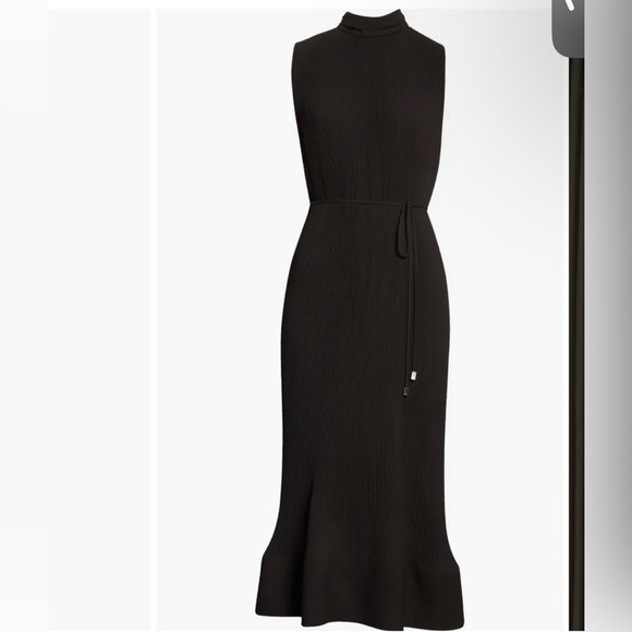 Milly Milina micropleat sleeveless dress - Picture 3 of 3